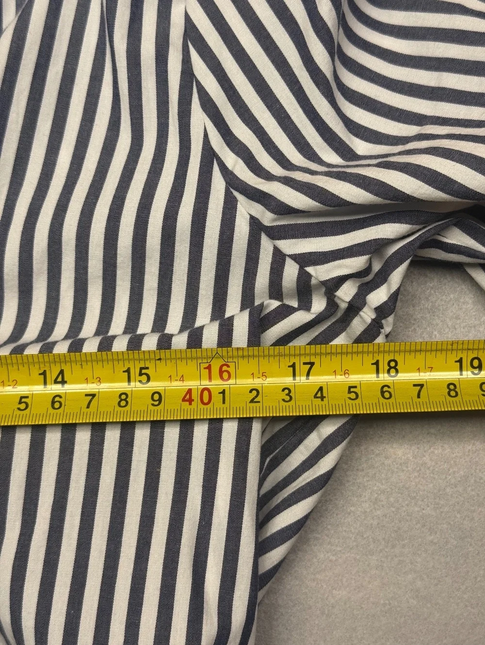 J.Crew Striped Button-Up Shirt Women XS Navy White